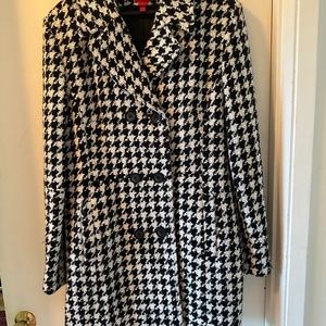 Classic checkered Esprit coat